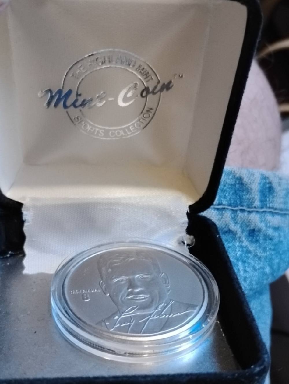 Midas Mint-Coin Brushed Nickel Commemorative in Presentation Case